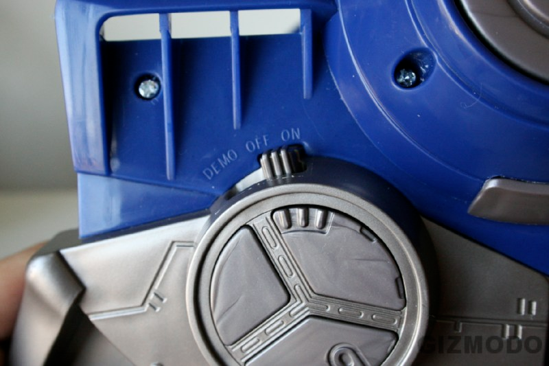 Illustration for article titled Optimus Prime Voice-Changing Helmet and Battle Blaster Review